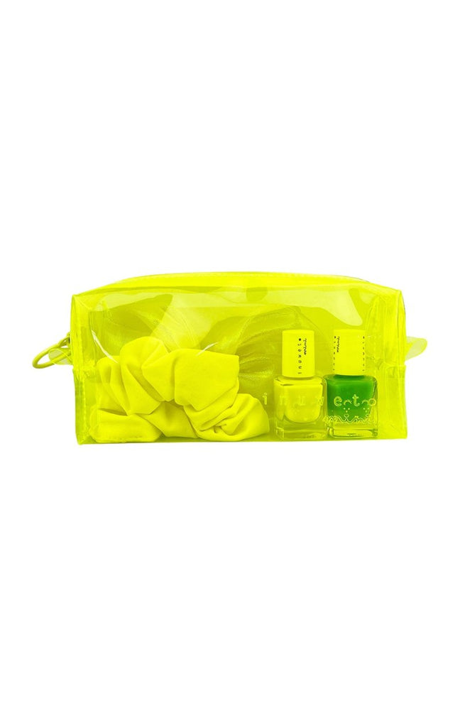 Trousse - Neon Jaune - Mains & cheveux - 4 produits