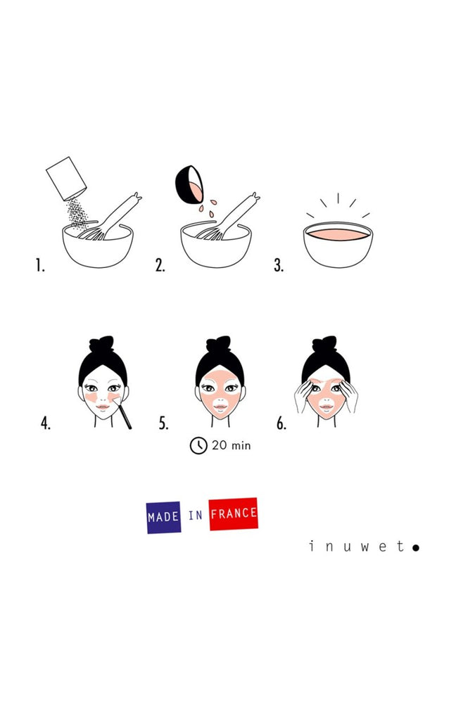 Masque détox peel-off - DIY - Curcuma & litchi - Visage