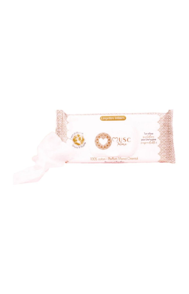 Lingettes intimes - La Rayonnante - Monoï oriental - 30 unités