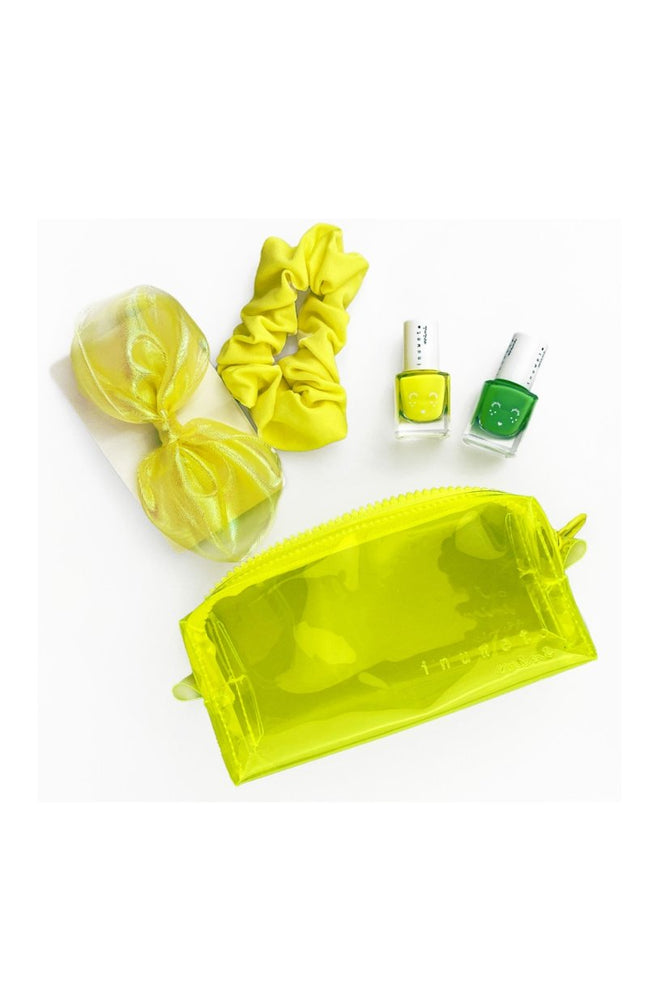 Trousse - Neon Jaune - Mains & cheveux - 4 produits