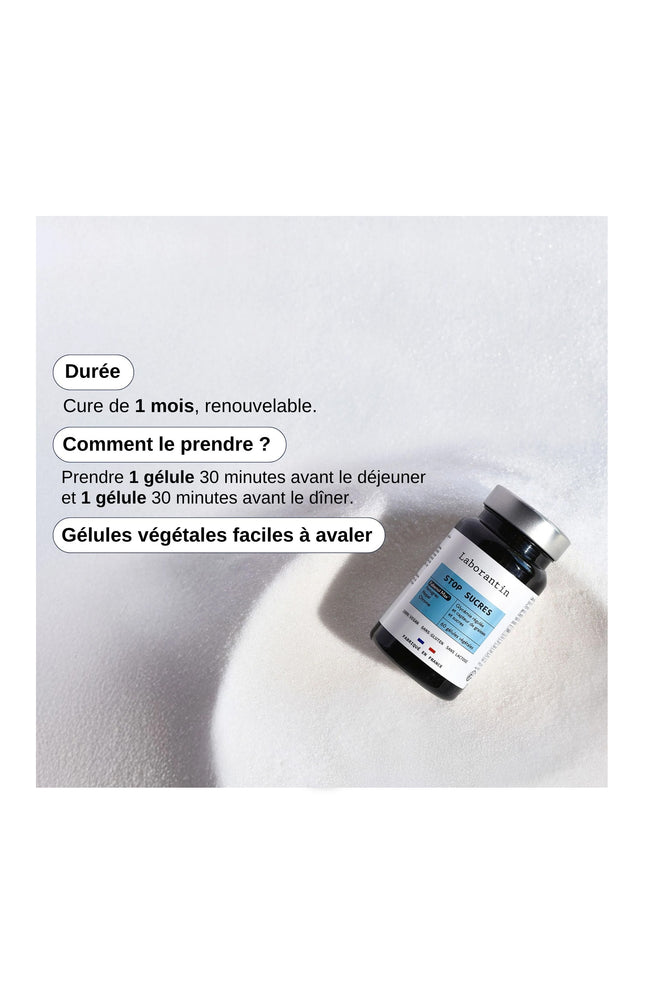 Compléments alimentaires - Stop sucres - 1 mois