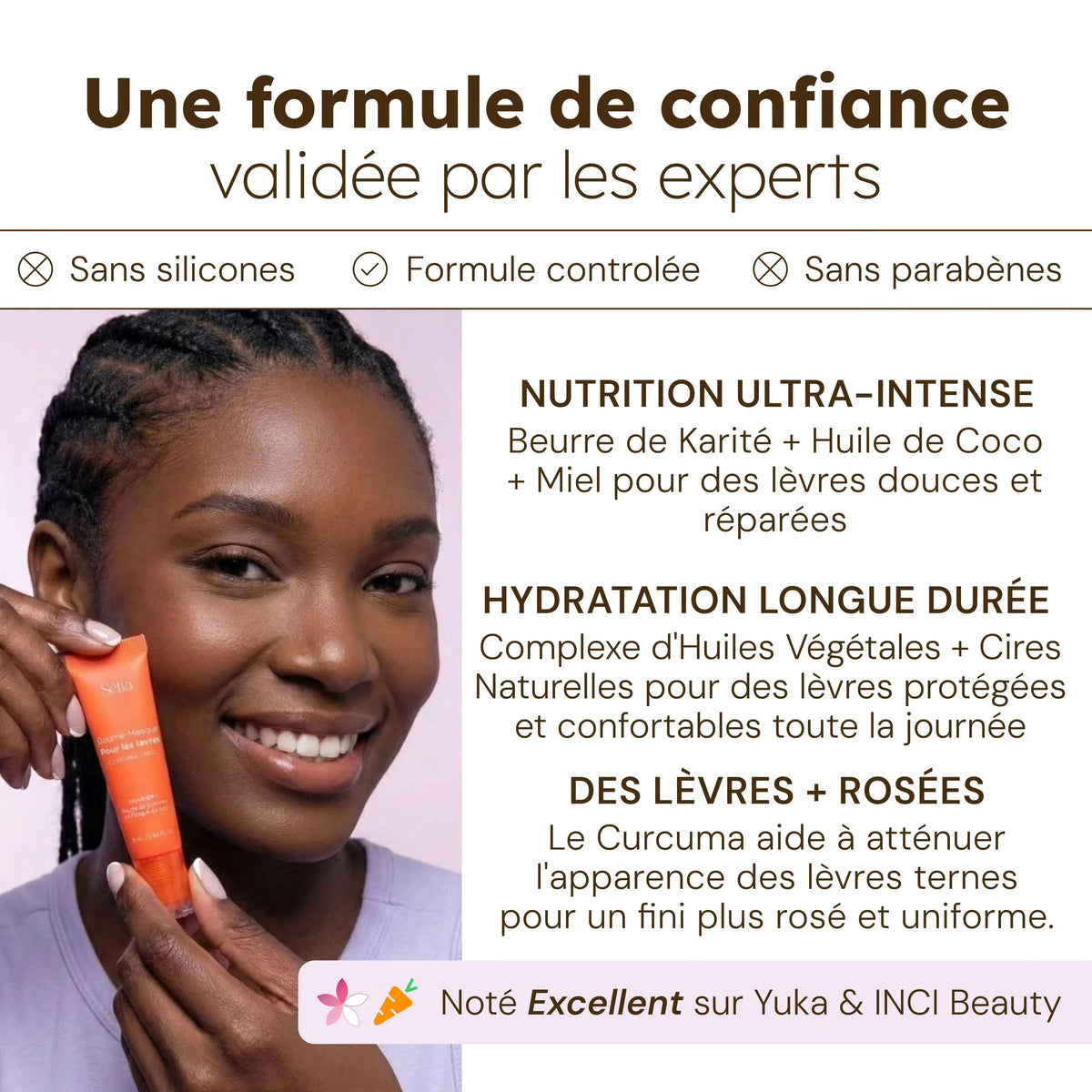 Baume Masque Nourrissant pour lèvres