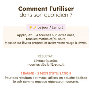 Baume Masque Nourrissant pour lèvres