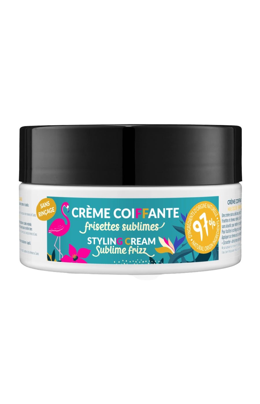 Crème coiffante nourrissante - Beurre de karité & huile de coco bio - 250 ml