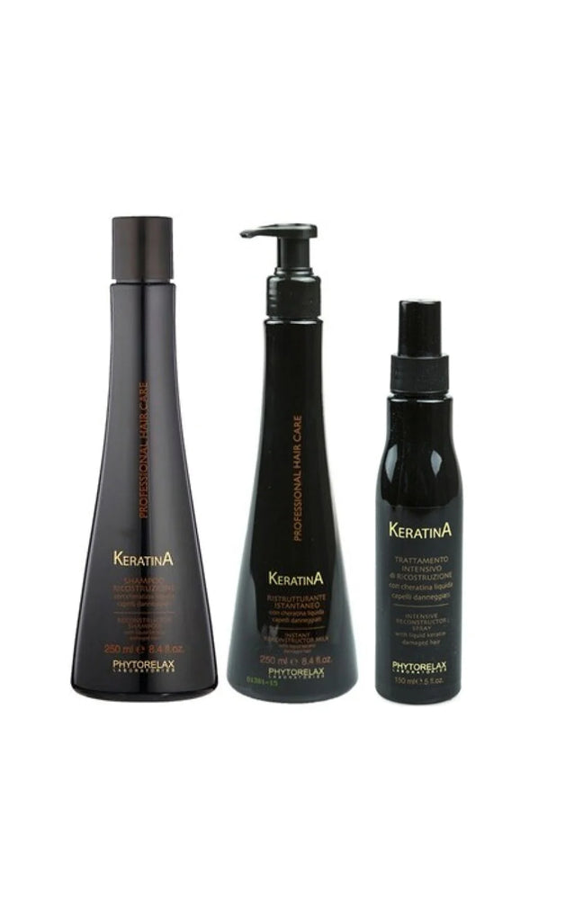 Routine revitalisante - Kératine - Tous types de cheveux
