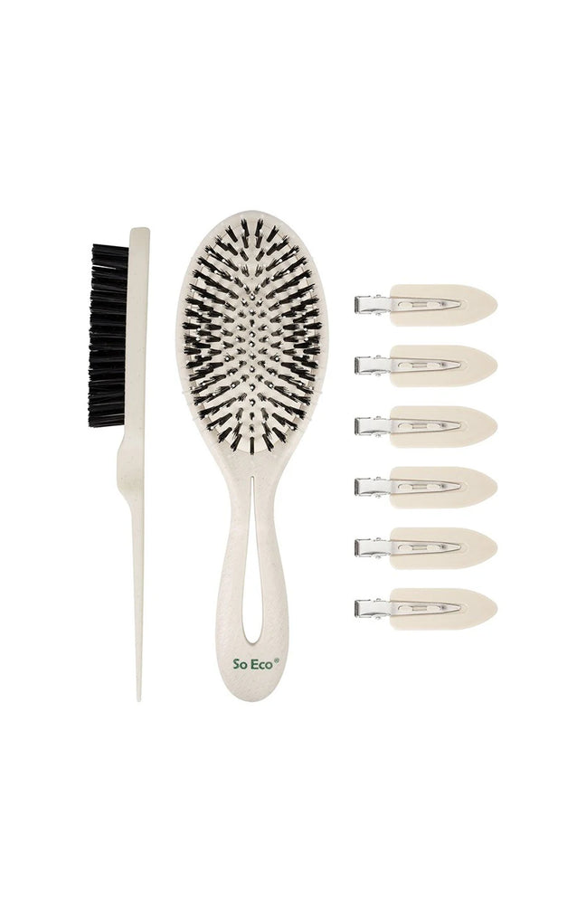 Kit accessoires cheveux - Brosses & pinces - 8 produits