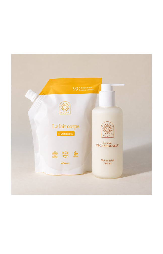Lait corps hydratant bio & recharge