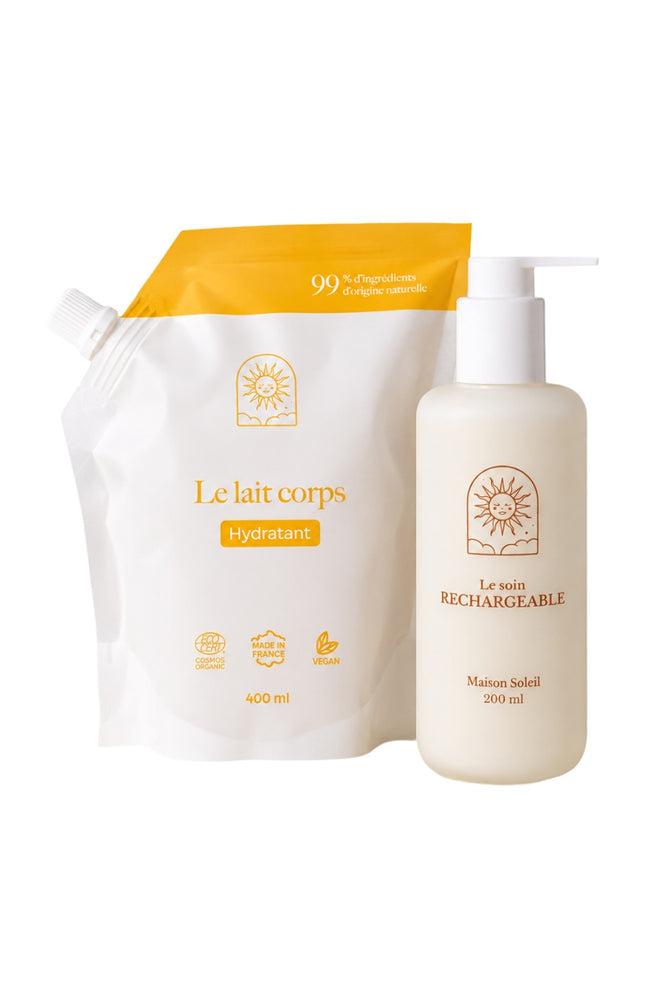 Lait corps hydratant bio & recharge
