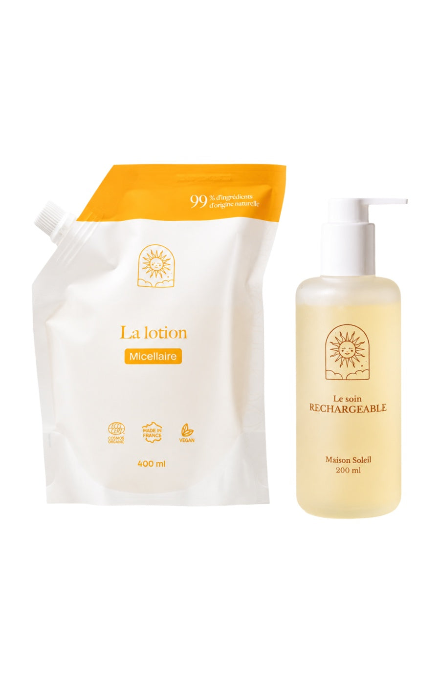Lotion micellaire bio & recharge