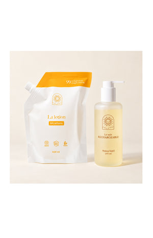 Lotion micellaire bio & recharge
