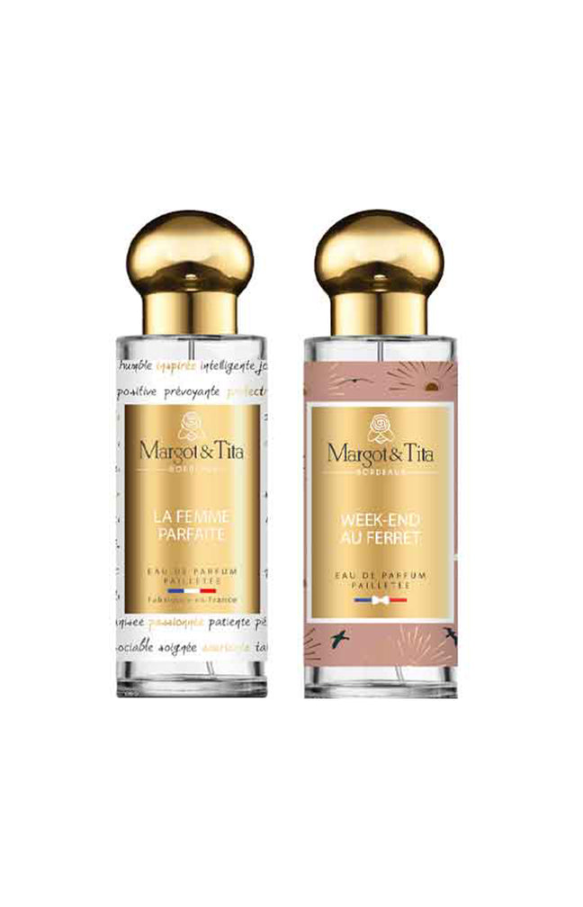 Mix & Match - La Femme parfaite & Week-end au Ferret - Eau de parfum pailletée - 2 x 30 ml