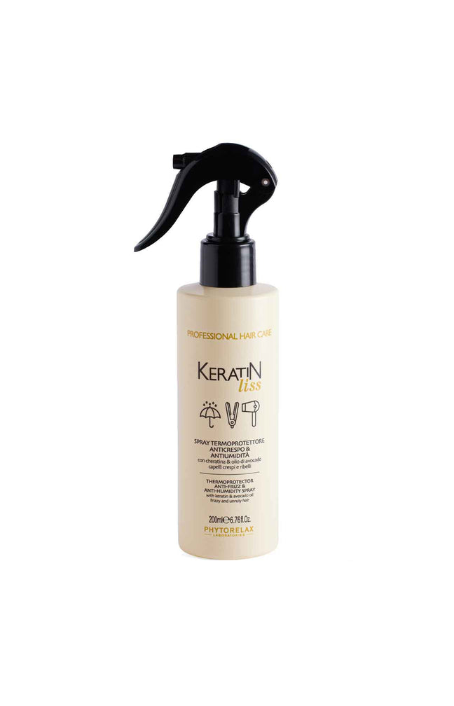 Spray lissant & thermo-protecteur - Kératine & huile d'avocat - Cheveux fins - 200 ml