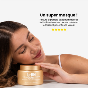 Masque capillaire réparateur pour cheveux secs et cassants