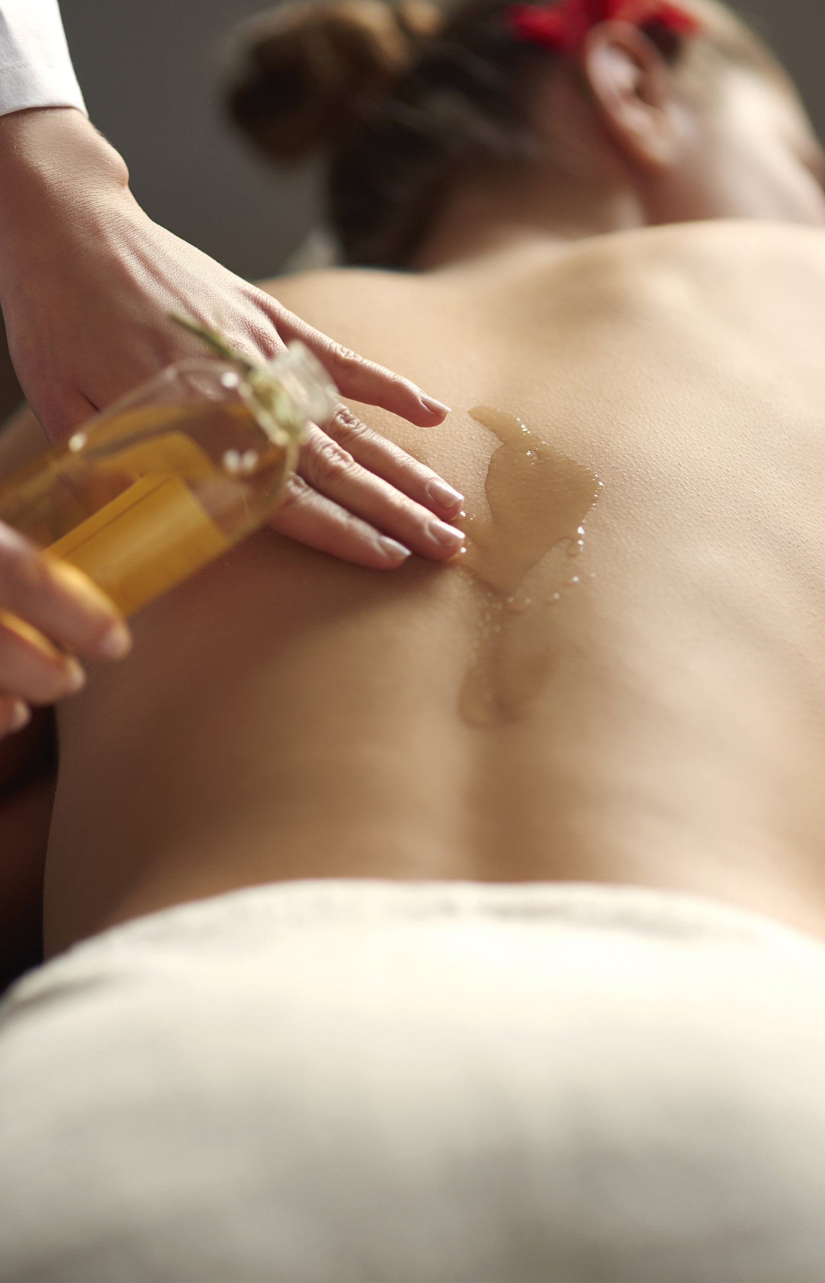 Massage aux huiles essentielles en duo
