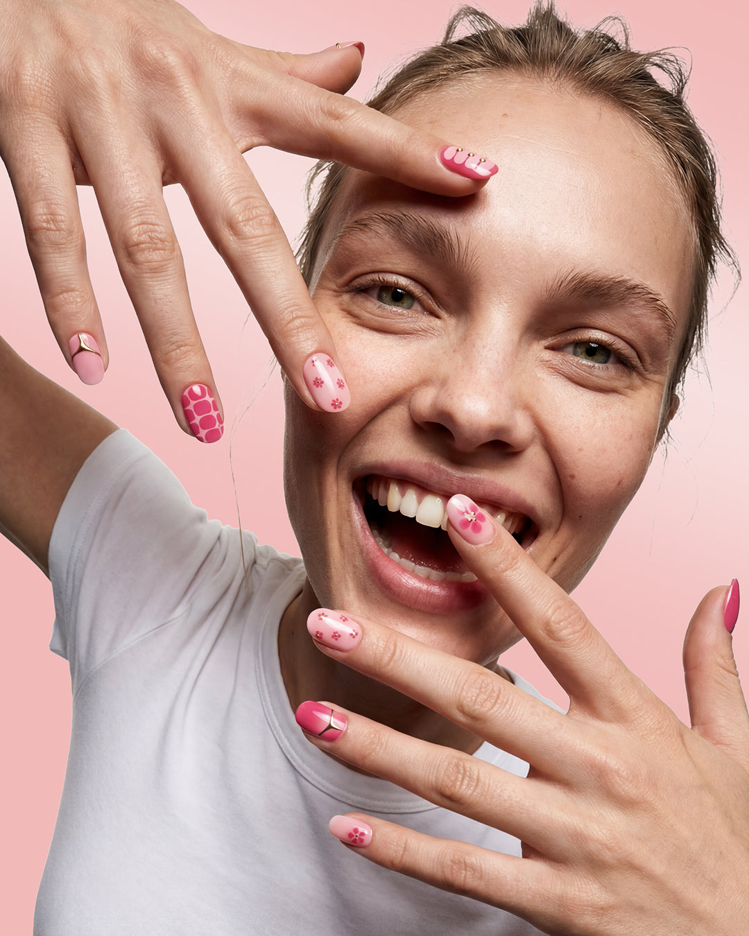 Patchs Nail Art Flower Power