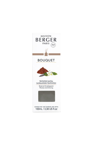 Bouquet parfumé - Tentation Santal - Boisé - 90 ml