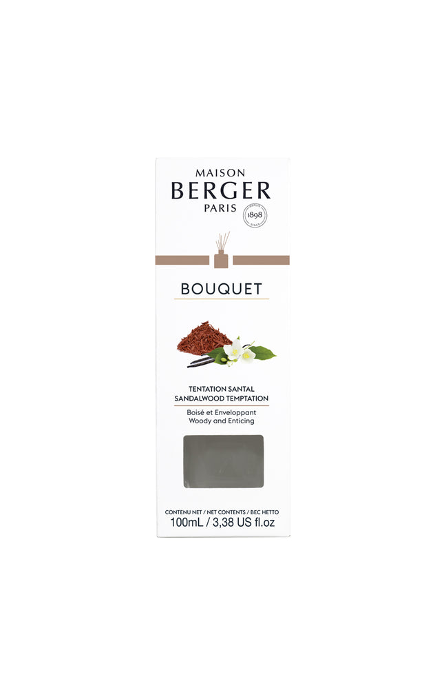 Bouquet parfumé - Tentation Santal - Boisé - 90 ml