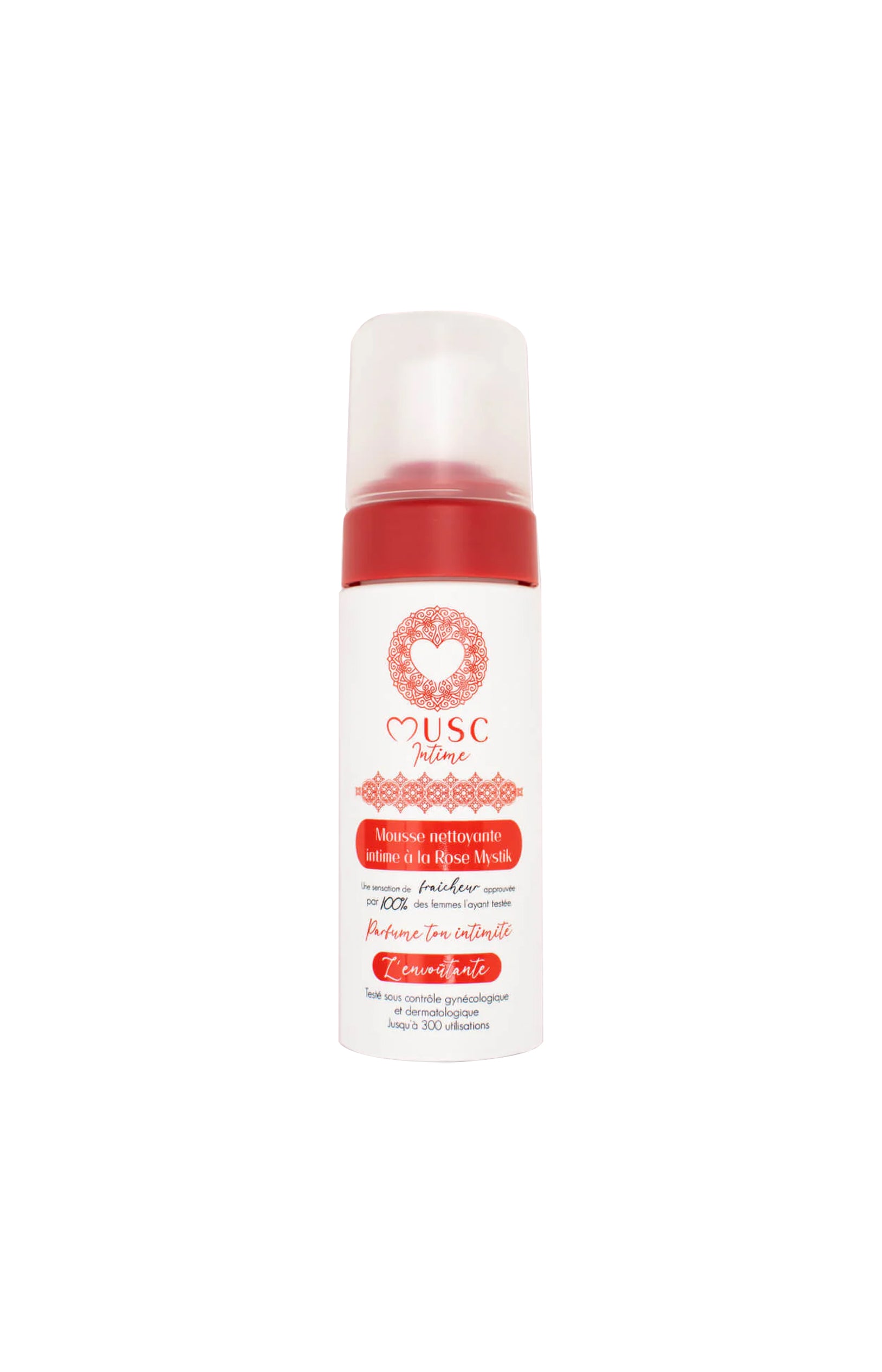 Mousse nettoyante intime - L'Envoûtante - Rose Mystik - 150 ml