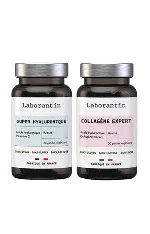 Pack anti âge - Acide hyaluronique & collagène - 2 produits