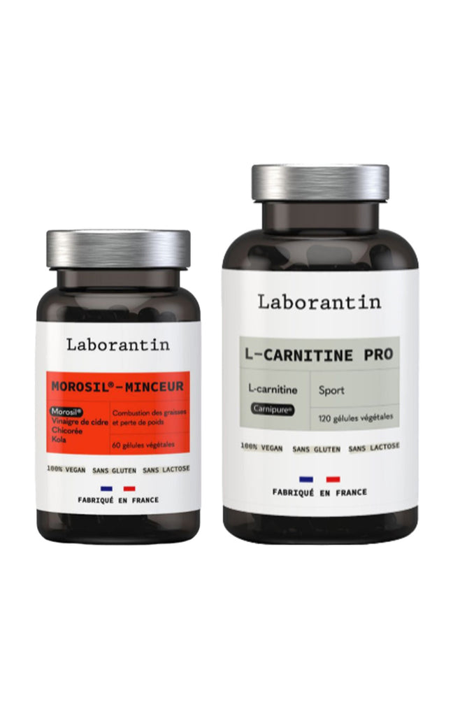 Pack sèche - Morosil minceur & carnitine - 2 produits