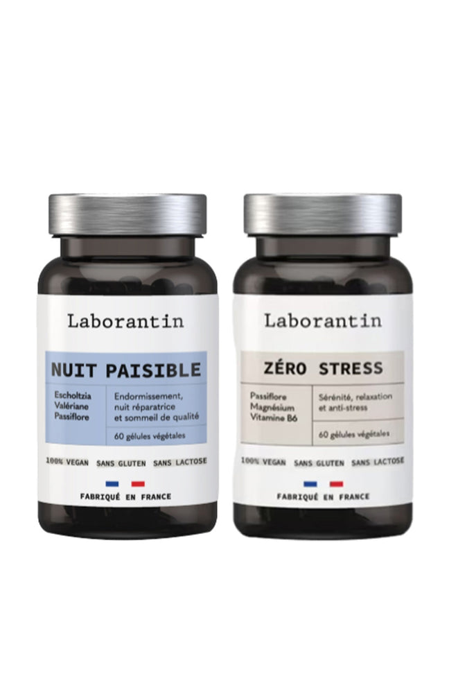 Pack sérénité - Nuit paisible & zéro stress - 2 produits