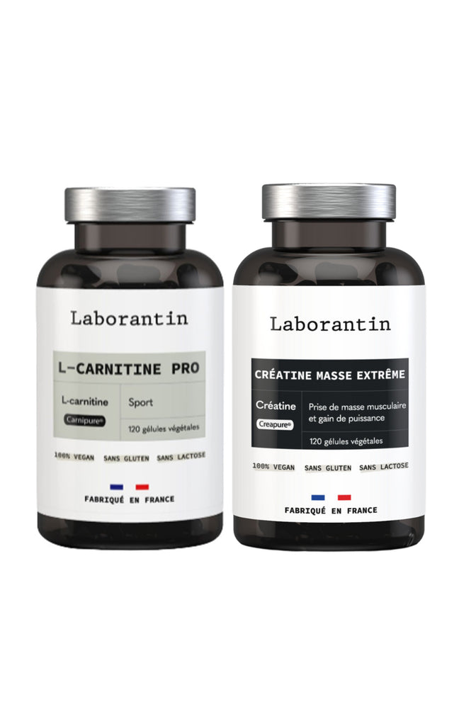 Pack Sport - Créatine & carnitine - 2 produits