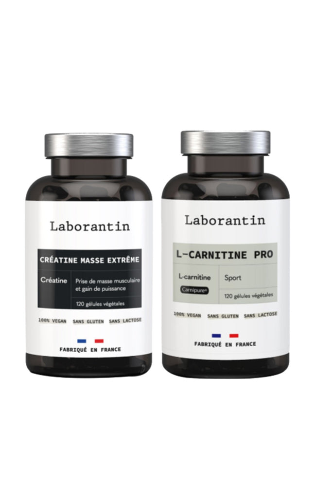 Pack Sport - Créatine & carnitine - 2 produits