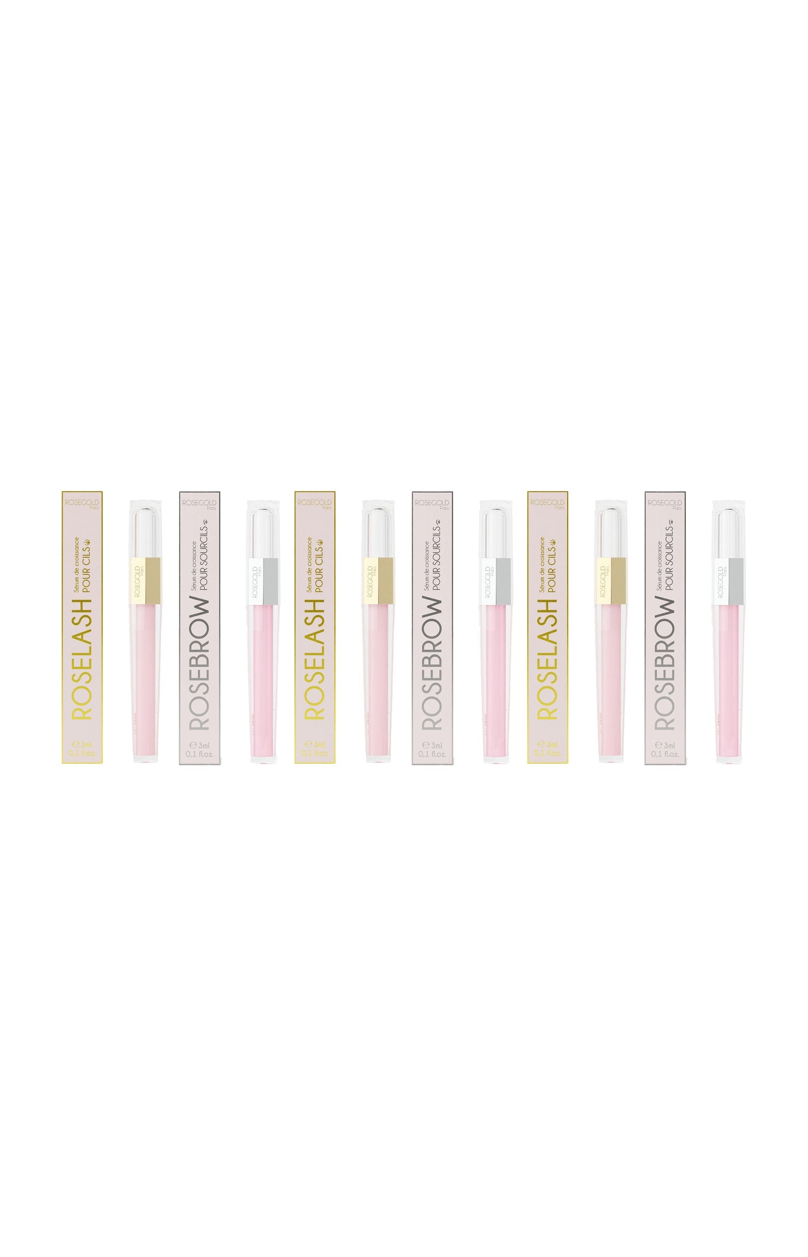 Sérums pour cils & sourcils - 6 x 3 ml