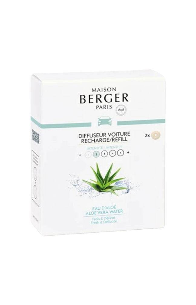 Recharges de diffuseur pour voiture - Aloe vera - 2 x 17 g