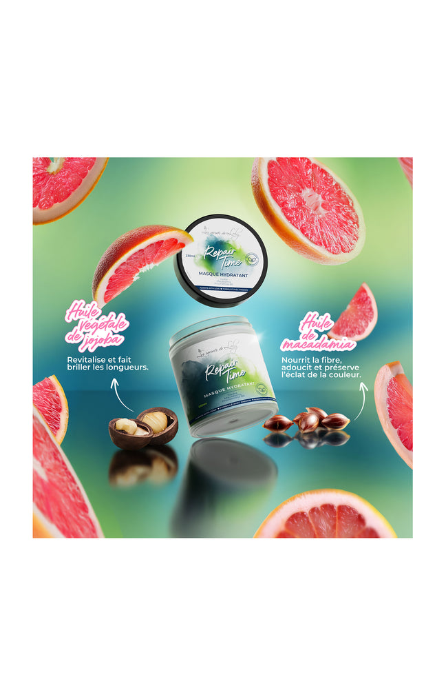 Masque réparateur hydratant - Repair Time -Tous types de cheveux - 230 ml