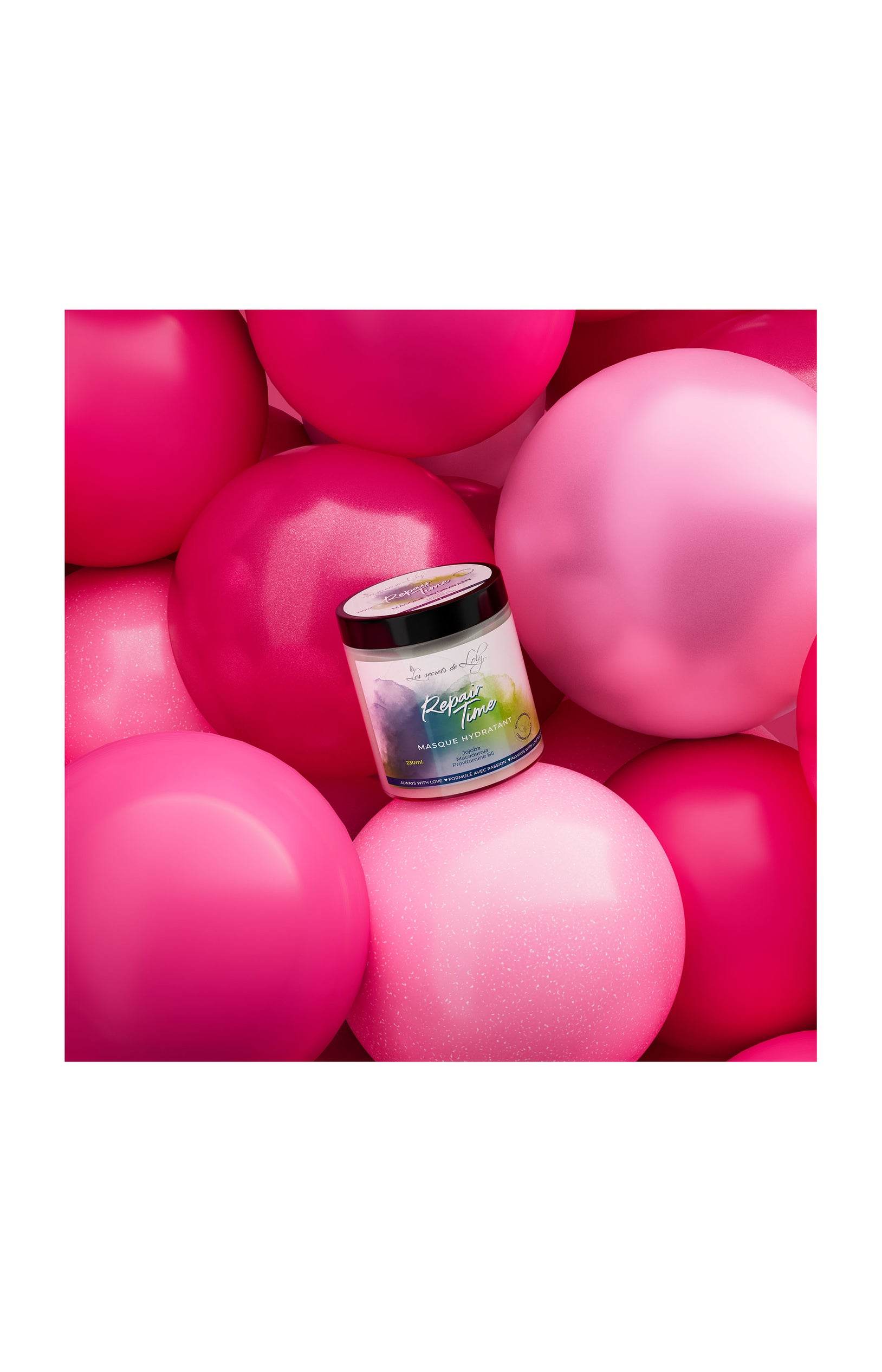 Masque réparateur hydratant - Repair Time -Tous types de cheveux - 230 ml