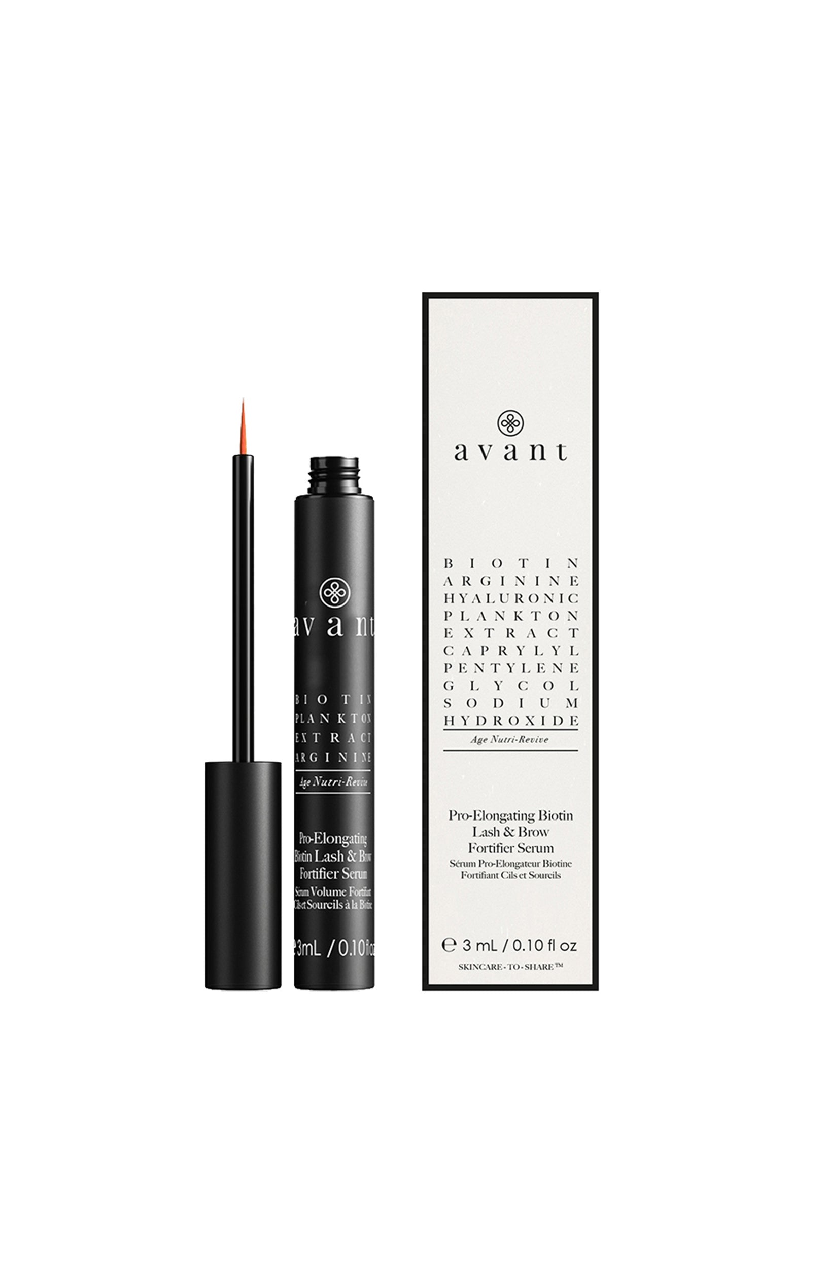 Sérum volume & fortifiant - Biotine - Cils & sourcils