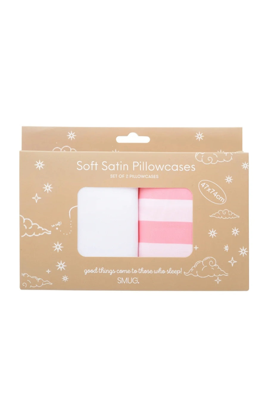 Taies d'oreiller satin - Candy shop - 2 unités