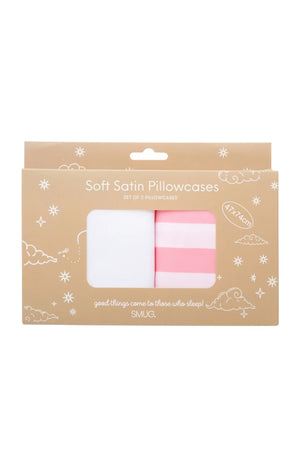 Taies d'oreiller satin - Candy shop - 2 unités