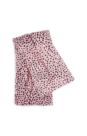Serviette rechauffable - Dalmatien rose