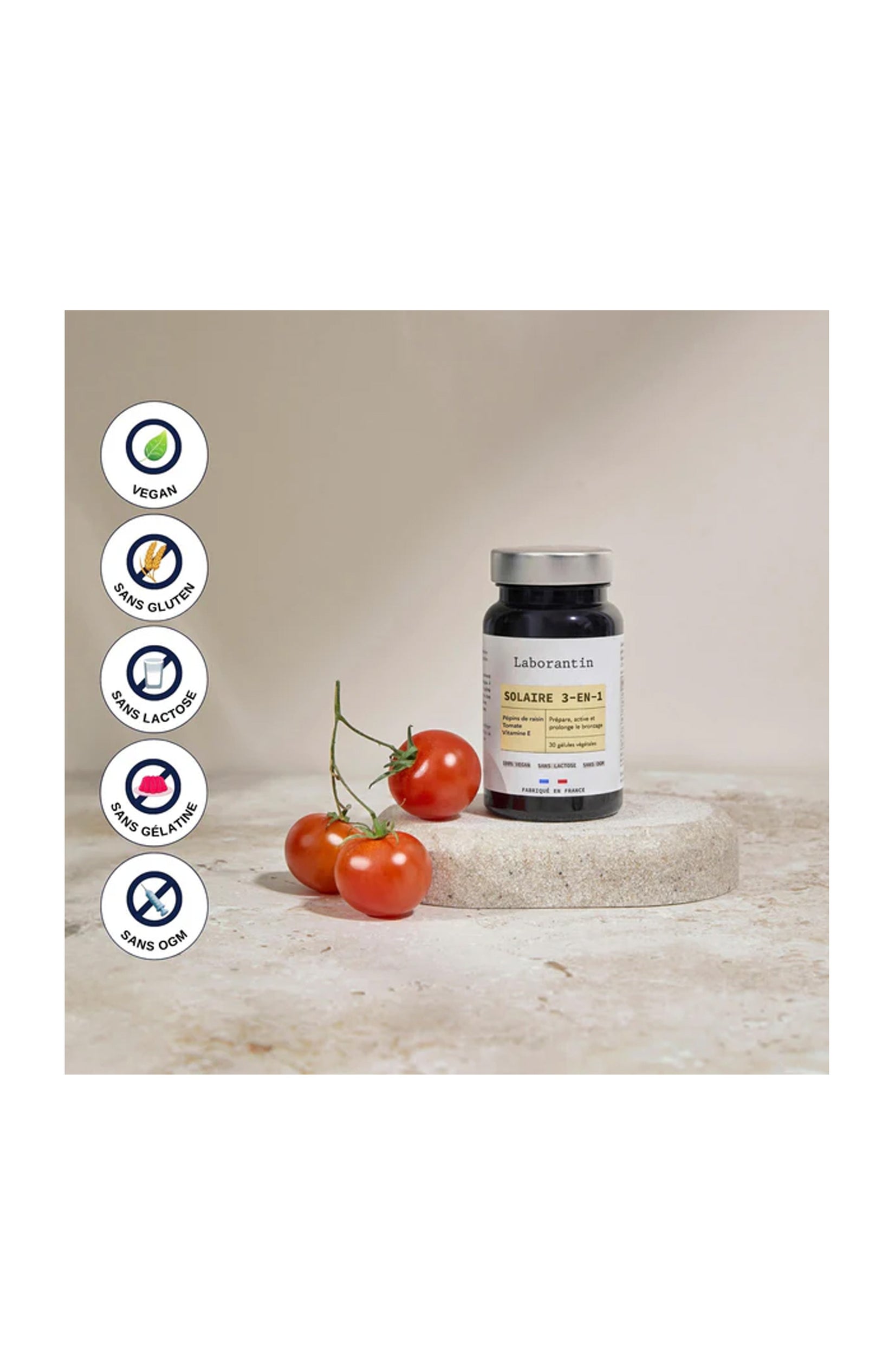 Solaire 3-en-1 - 15 à 20 jours