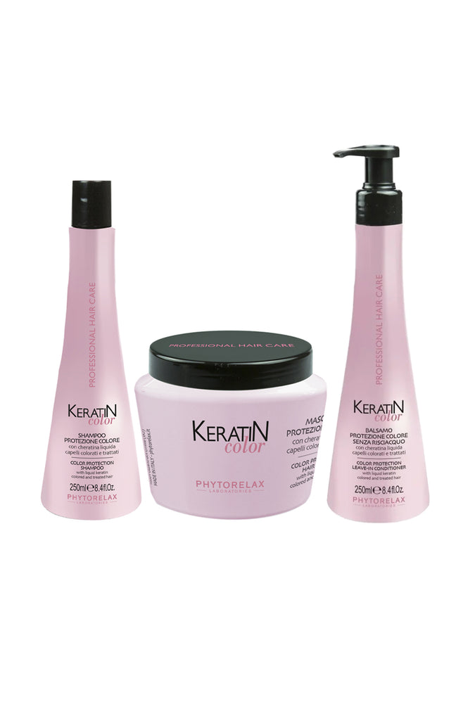 Routine protectrice de couleur - Keratin Color - Cheveux colorés