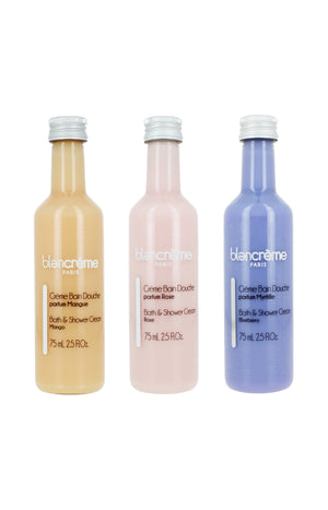 Trio crème de bain douche - Mangue, Rose & Myrtille - 3 x 75 ml