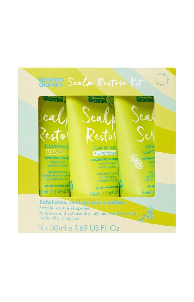 Coffret routine apaisante & anti pelliculaire - Cuirs chevelus sensibles - 3 x 50 ml