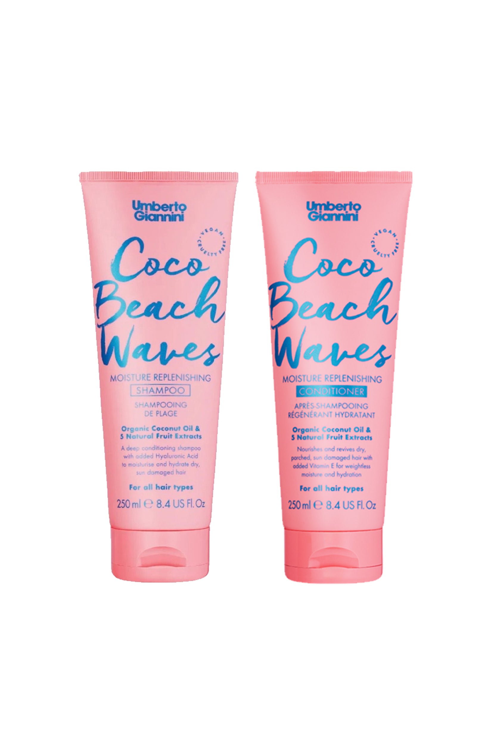 Duo shampoing a après shampoing hydratant - Coco - 2 x 250 ml