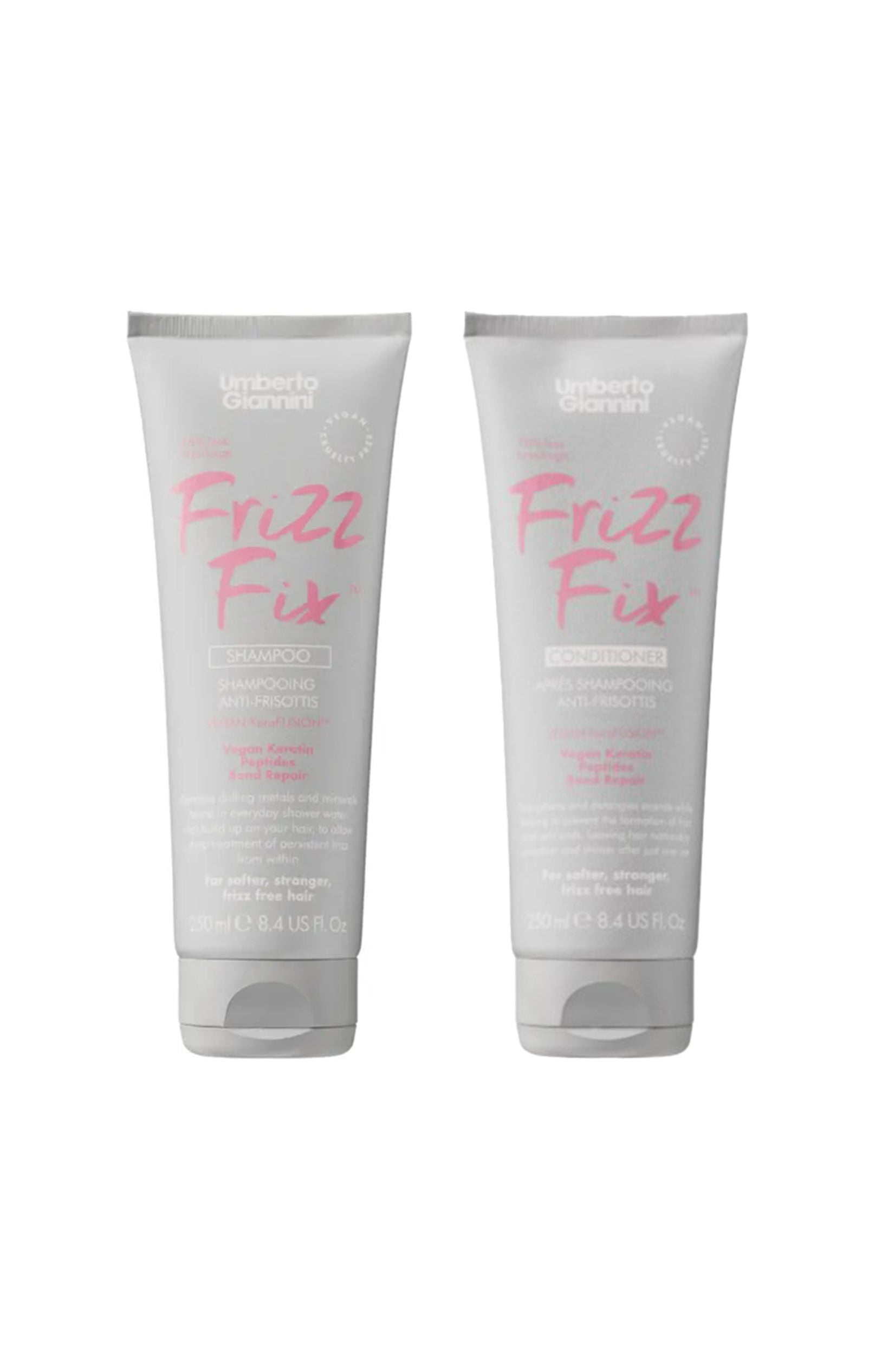 Duo shampoing & après shampoing réparateur anti-frisottis - Cheveux indisciplinés - 2 x 250 ml
