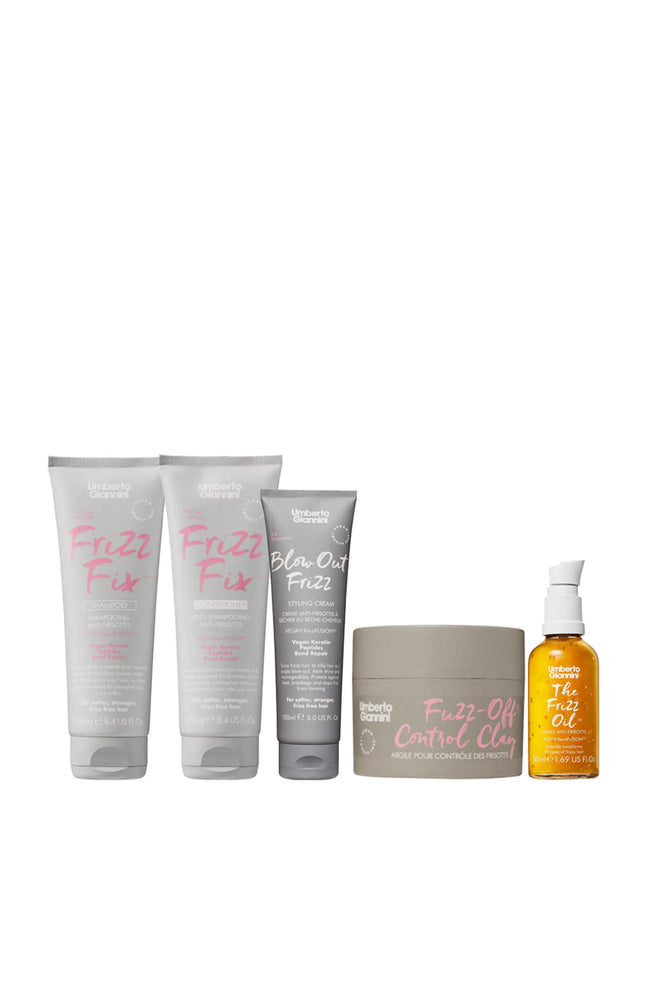 Routine anti frisotis - Cheveux indisciplinés - 5 produits