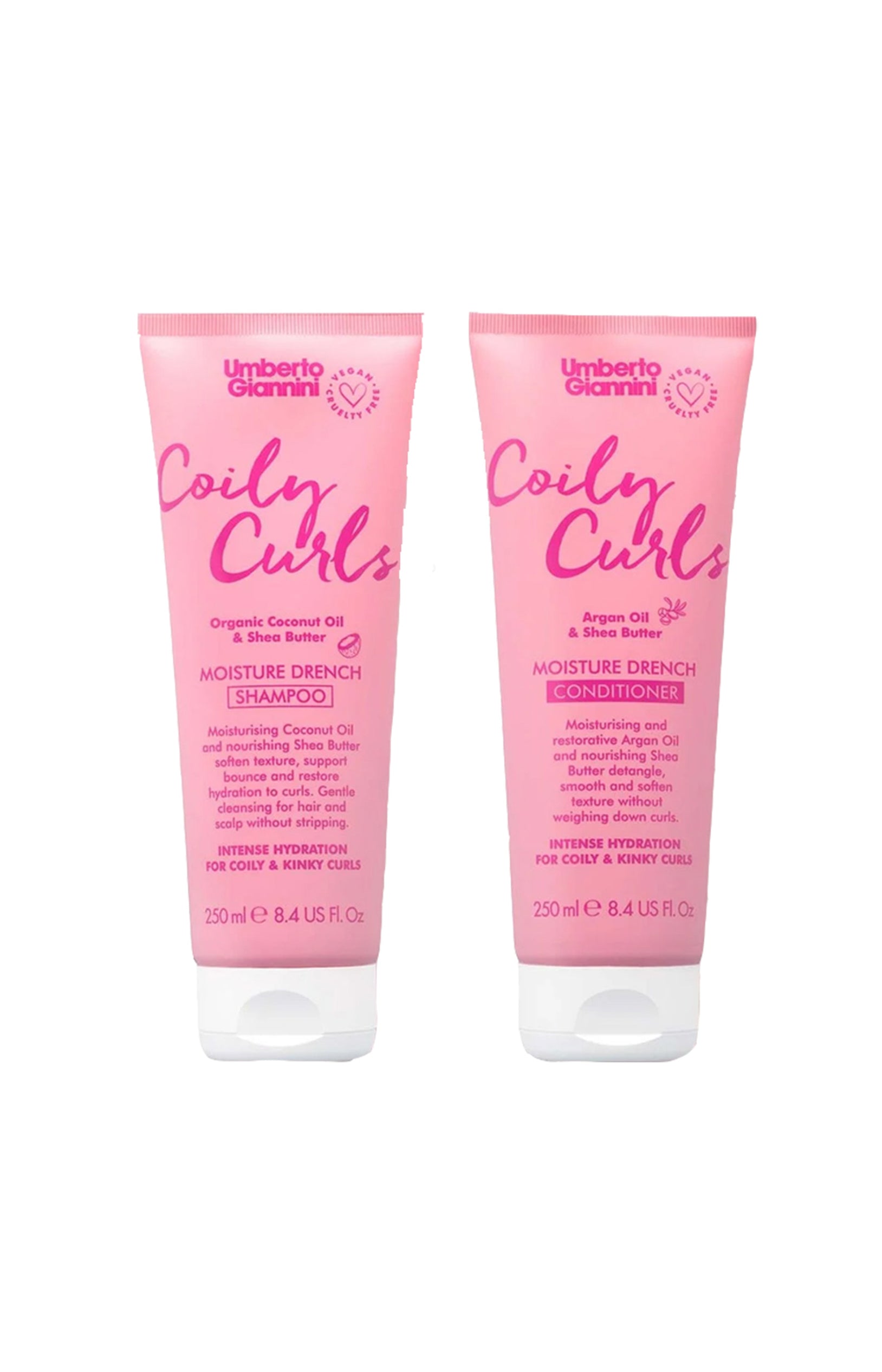 Duo shampoing & après shampoing doux & hydratant - Cheveux bouclés - 2 x 250 ml