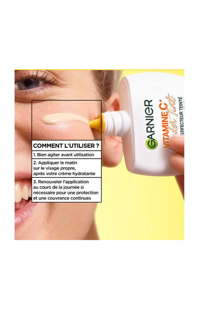 Fluide perfecteur teinté SPF50+ - Vitamine C - 40 ml