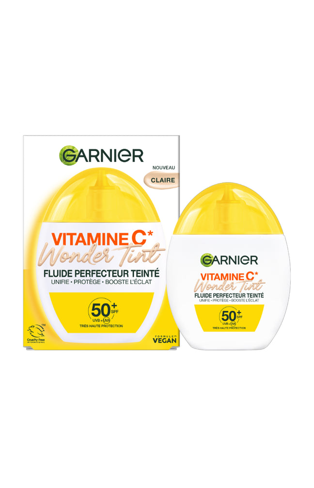 Fluide perfecteur teinté SPF50+ - Vitamine C - 40 ml