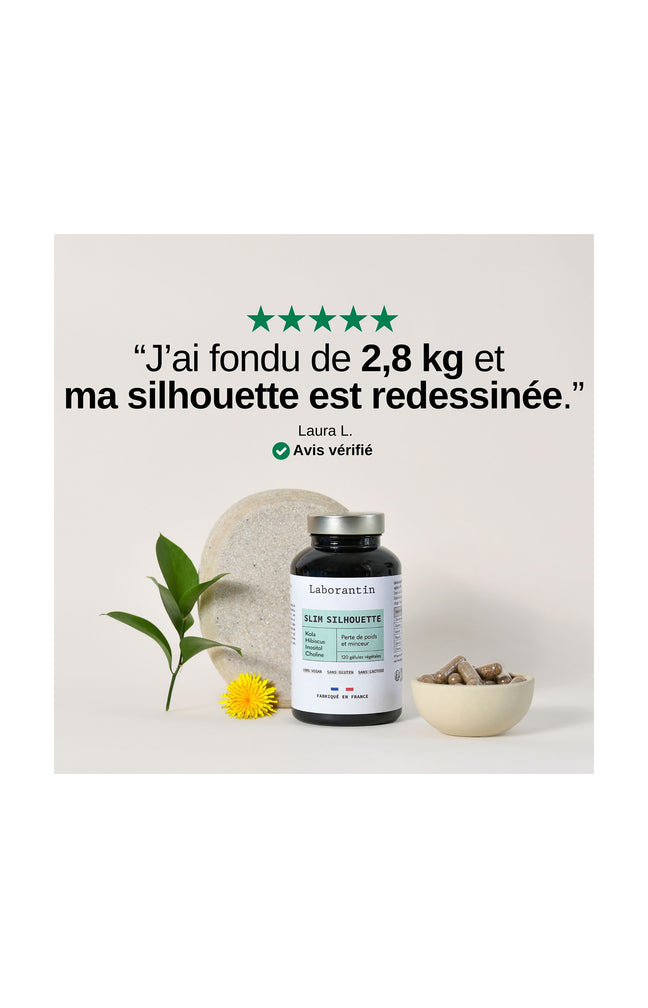 Compléments alimentaires - Minceur - Slim silhouette - 1 mois